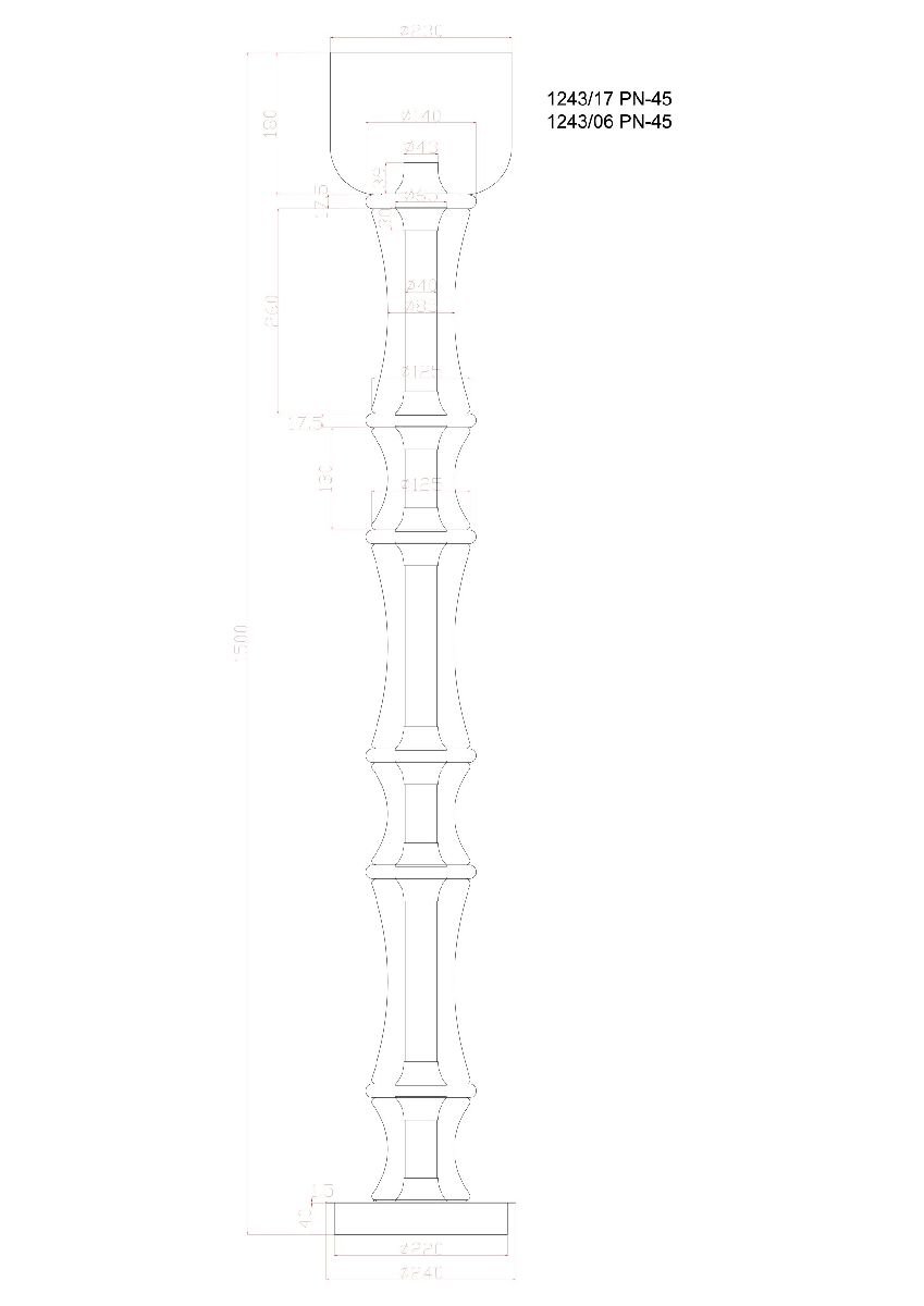 Торшер Divinare Volturn 1243/17 PN-45