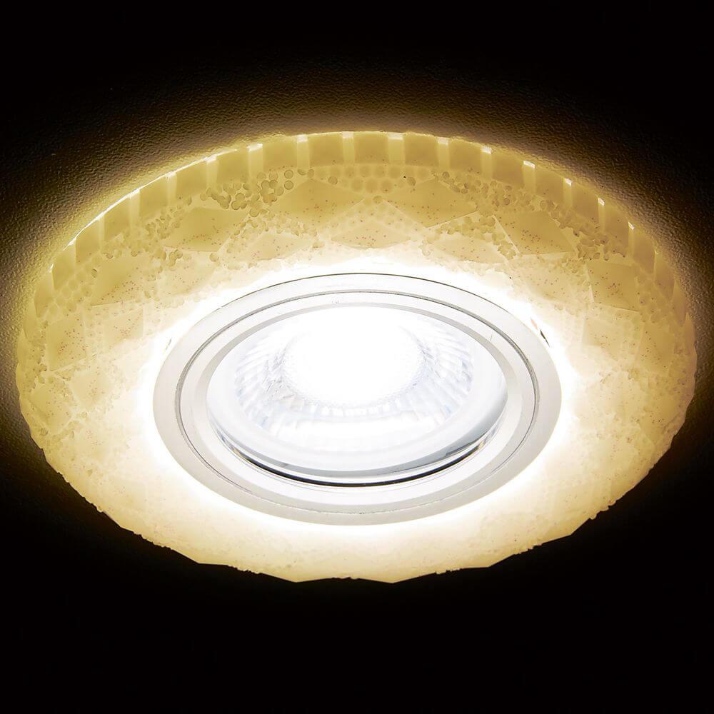Встраиваемый светодиодный светильник Ambrella light LED S288 W