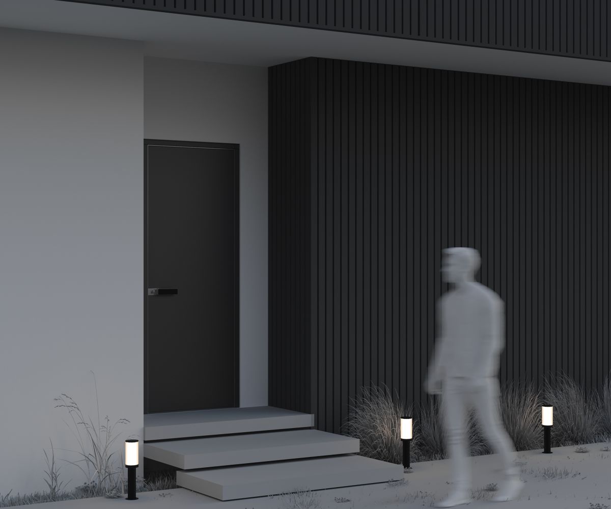 Ландшафтный светильник Maytoni Rib O502FL-01B