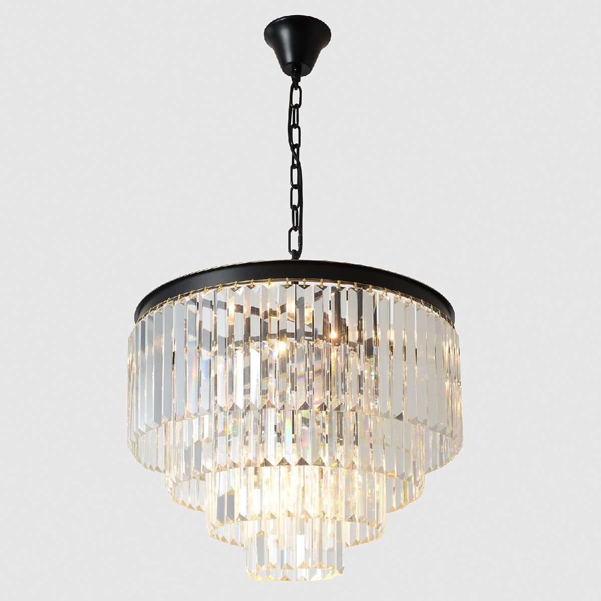 Подвесная люстра Crystal Lux MAXIME SP6 BLACK