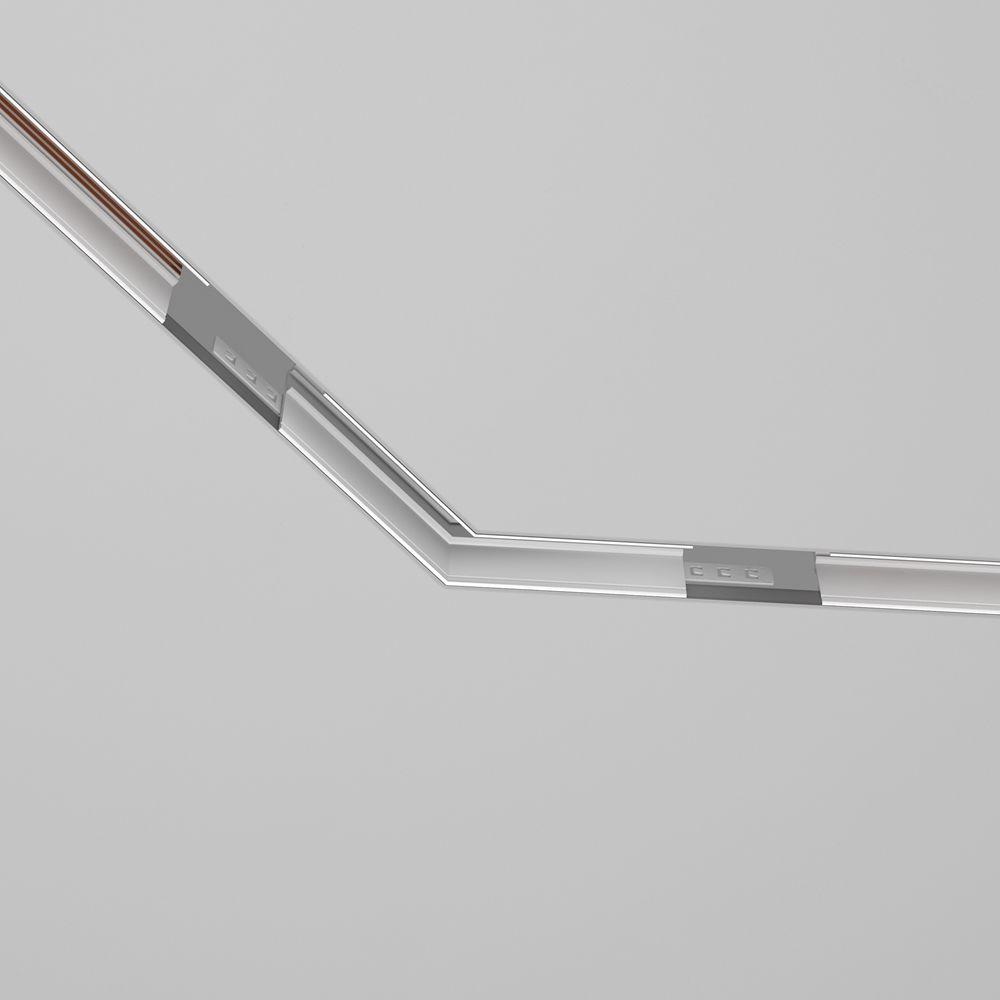 Коннектор L-образный встраиваемый Maytoni Technical Exility TRA034CLO-42W