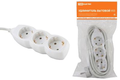Удлинитель  бытовой У03 TDM Electric SQ1303-0000