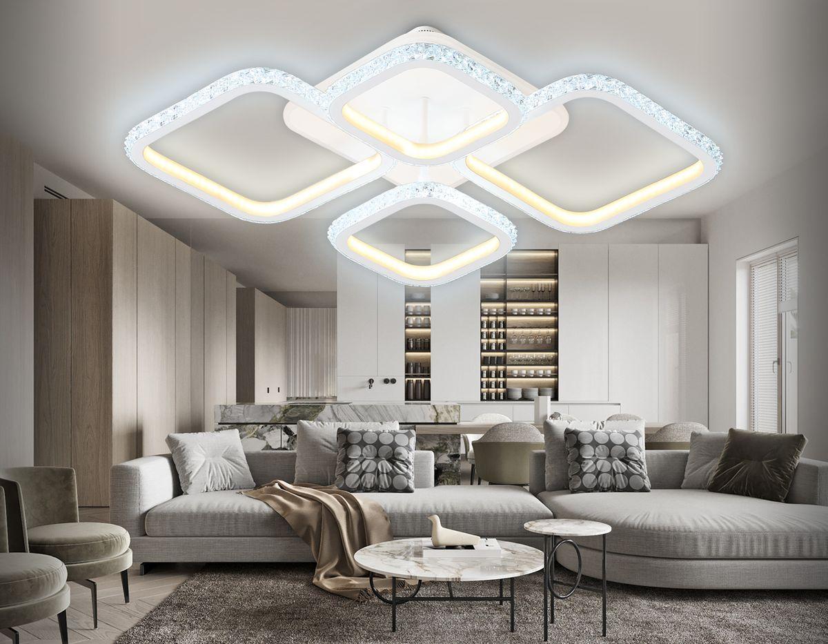 Потолочная светодиодная люстра Ambrella light Acrylica Original FA9541