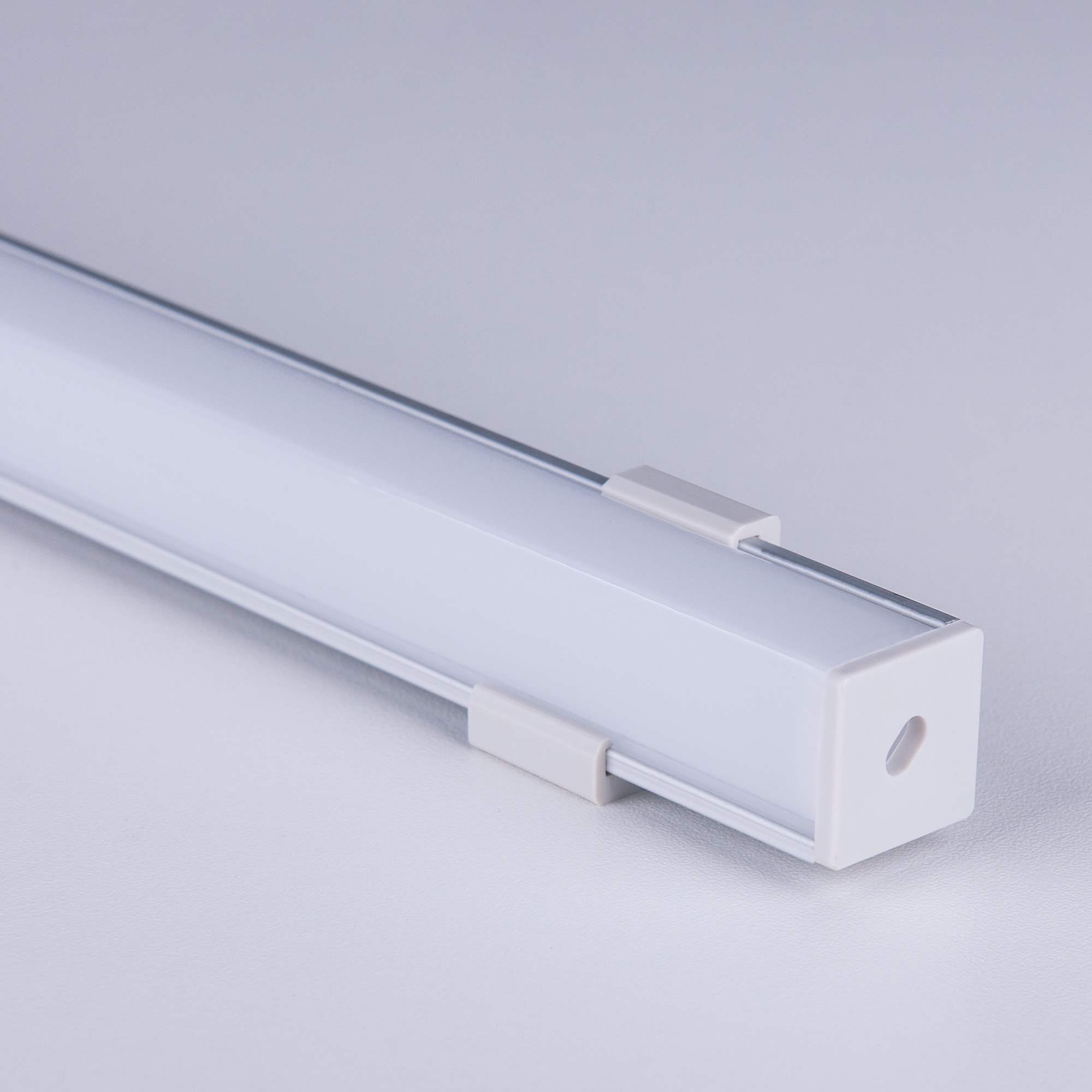 Профиль квадратный алюминиевый Elektrostandard LL-2-ALP009 4690389130915