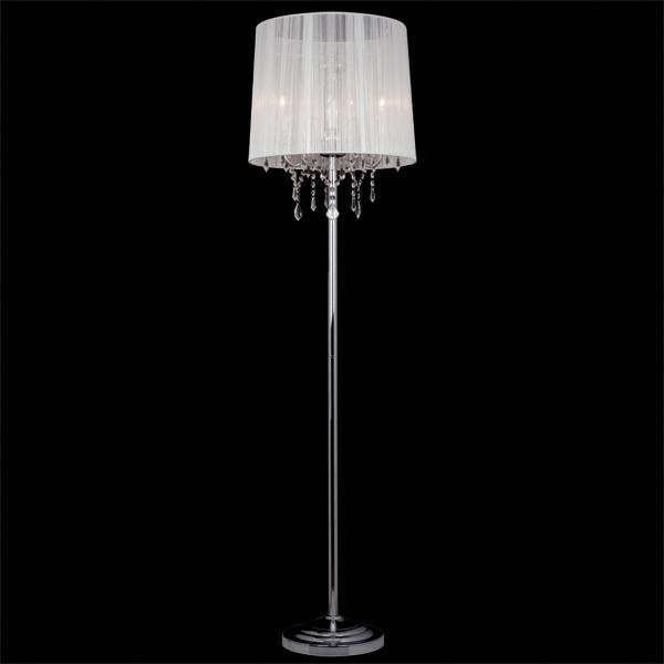 Торшер Eurosvet 2045/3F хром/белый