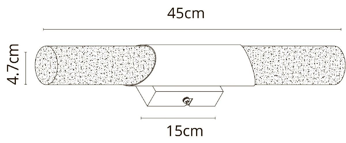 Подсветка для зеркал Arte Lamp Aqua-Bastone A2470AP-2BK