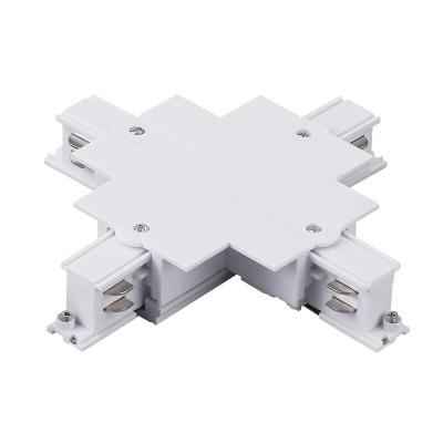 Соединение крестовое встраиваемое с подводом питания к треку 5030xx-R Lightstar Quattro 503146-R