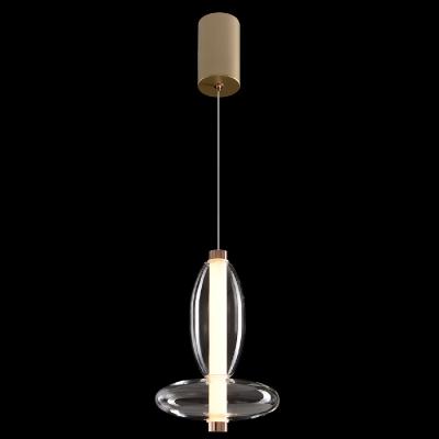 Подвесной светильник Crystal Lux QUASAR SP7W LED TRANSPARENT