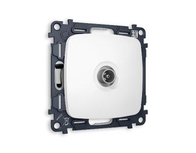 Комплект механизма TV розетки оконечной 50-870 MHz 1dB Ambrella Volt Omega MO133010