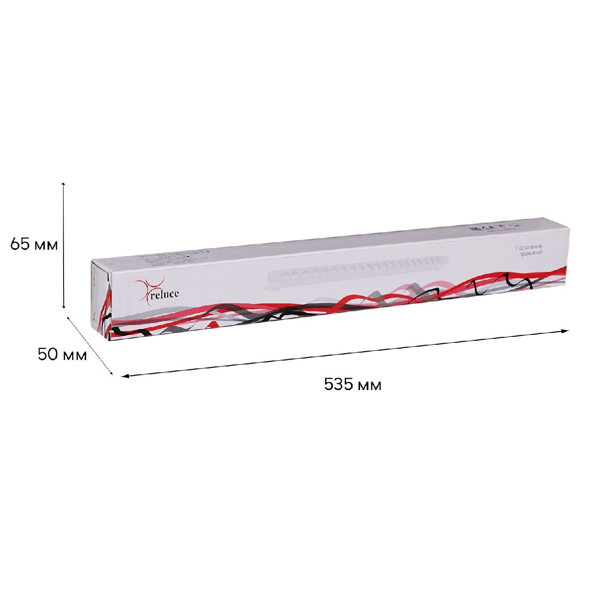 Трековый однофазный светильник Reluce 06185-9.3-001C LED30W WT