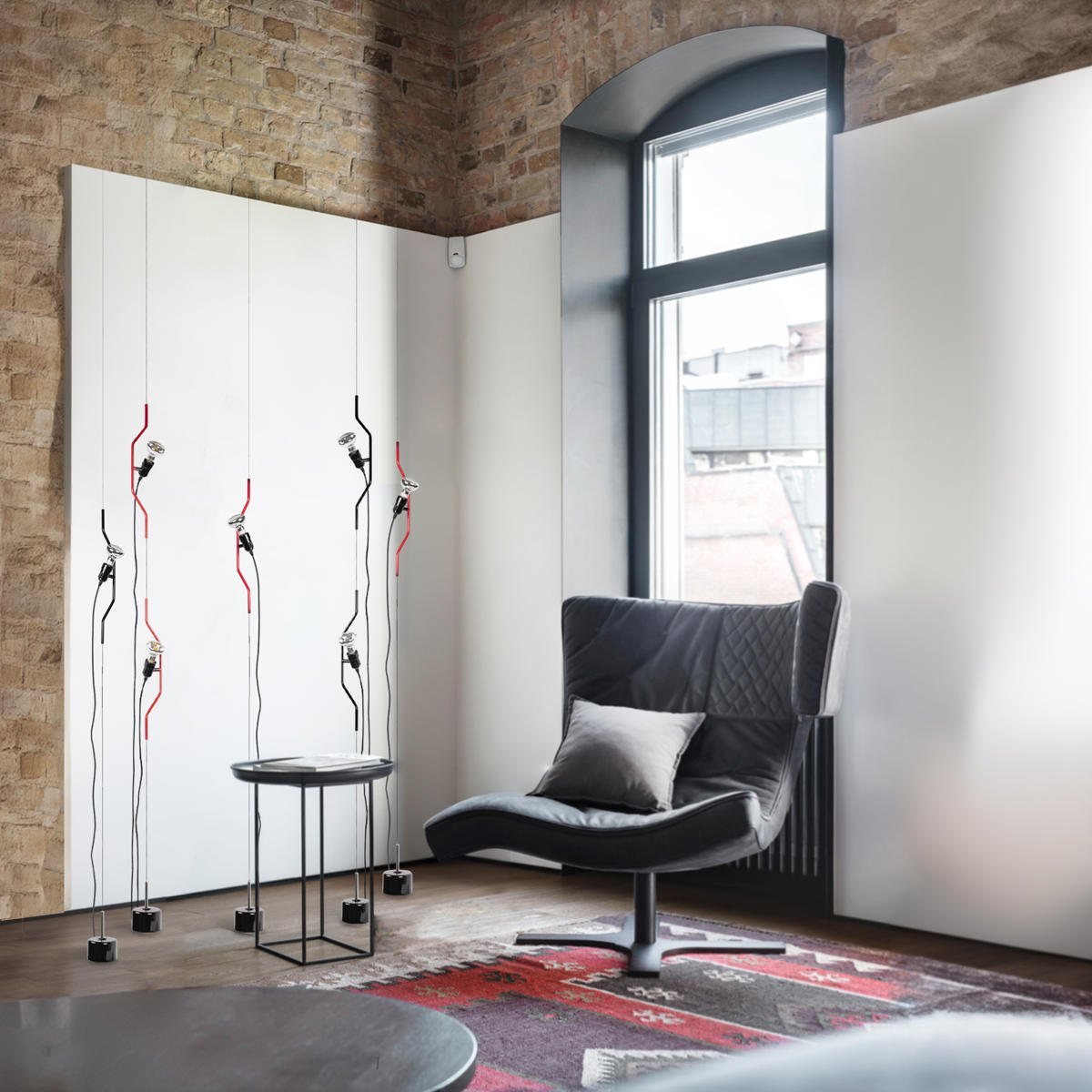 Подвесной светильник Loft IT Parentesi 10346/1 Red