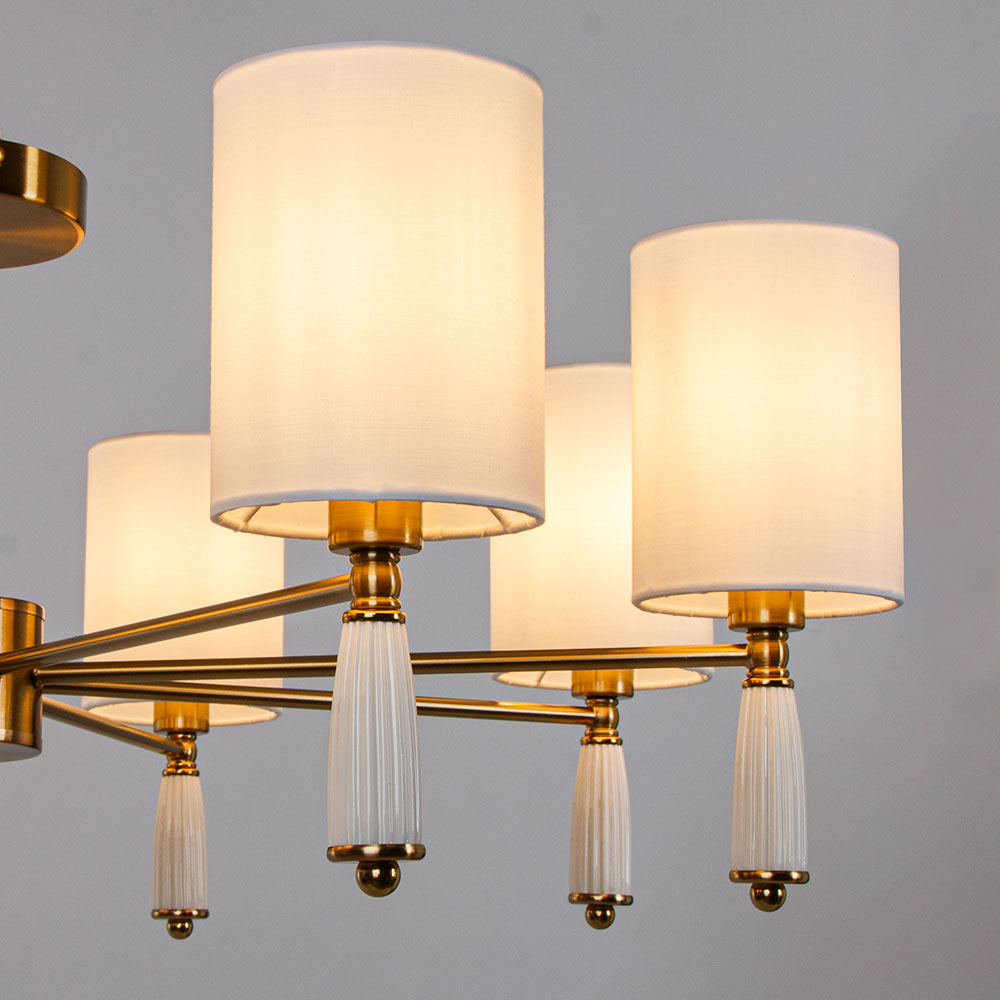 Люстра на штанге Arte Lamp Waverley A4102PL-8PB