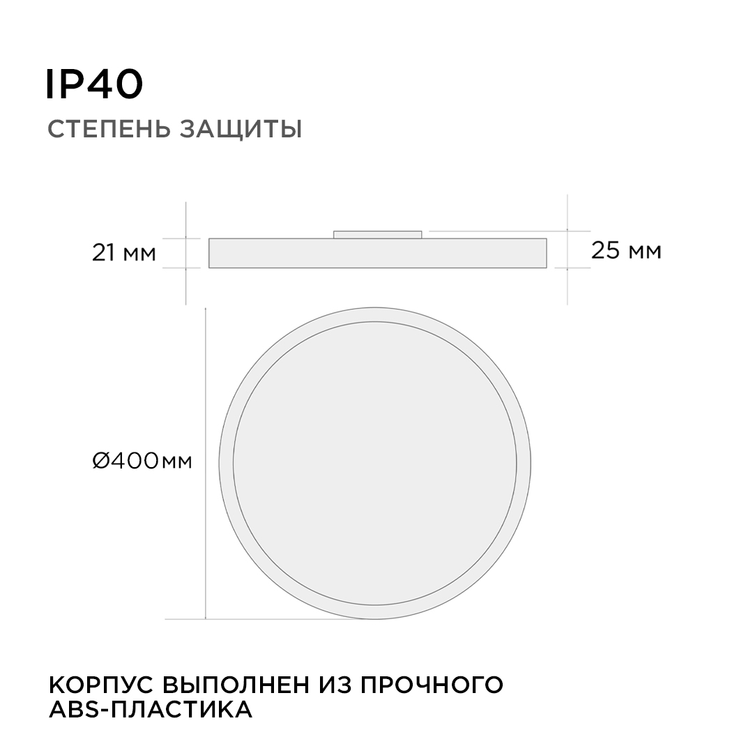 Накладной светильник Apeyron Spin 18-135