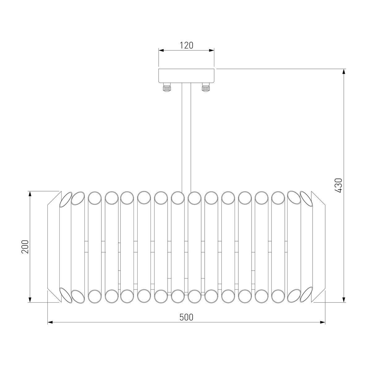 Потолочная люстра Bogates Castellie 362/5
