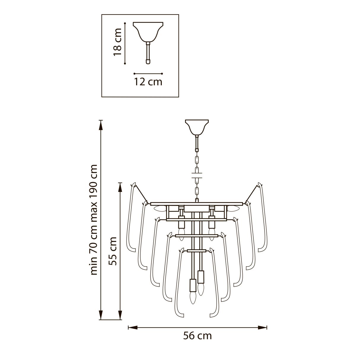 Подвесная люстра Lightstar Retro II 799102