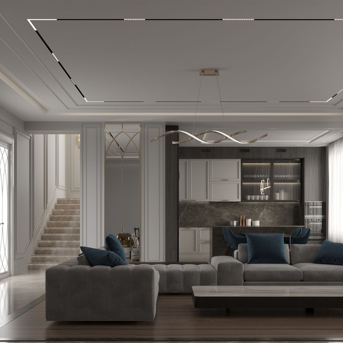 Трековый магнитный светильник Hesby Lighting ElDeko HSBL_0235
