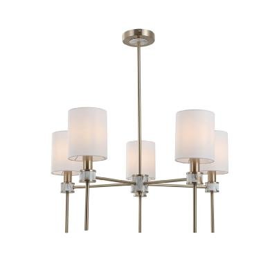 Люстра на штанге Indigo Poesia 13035/5R Brass V000577