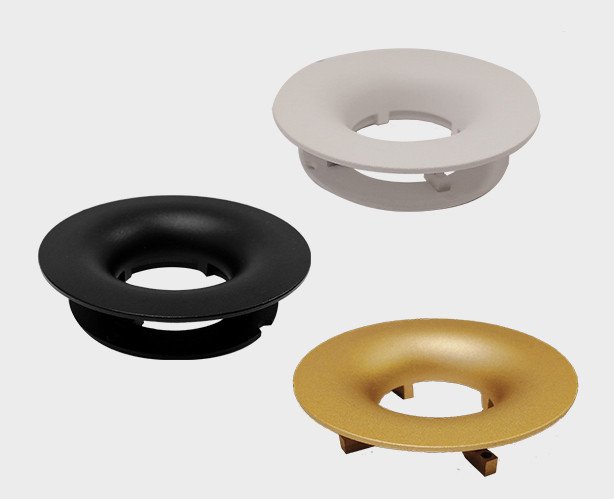 Кольцо декоративное Italline Uni eco IT02-001 ring black