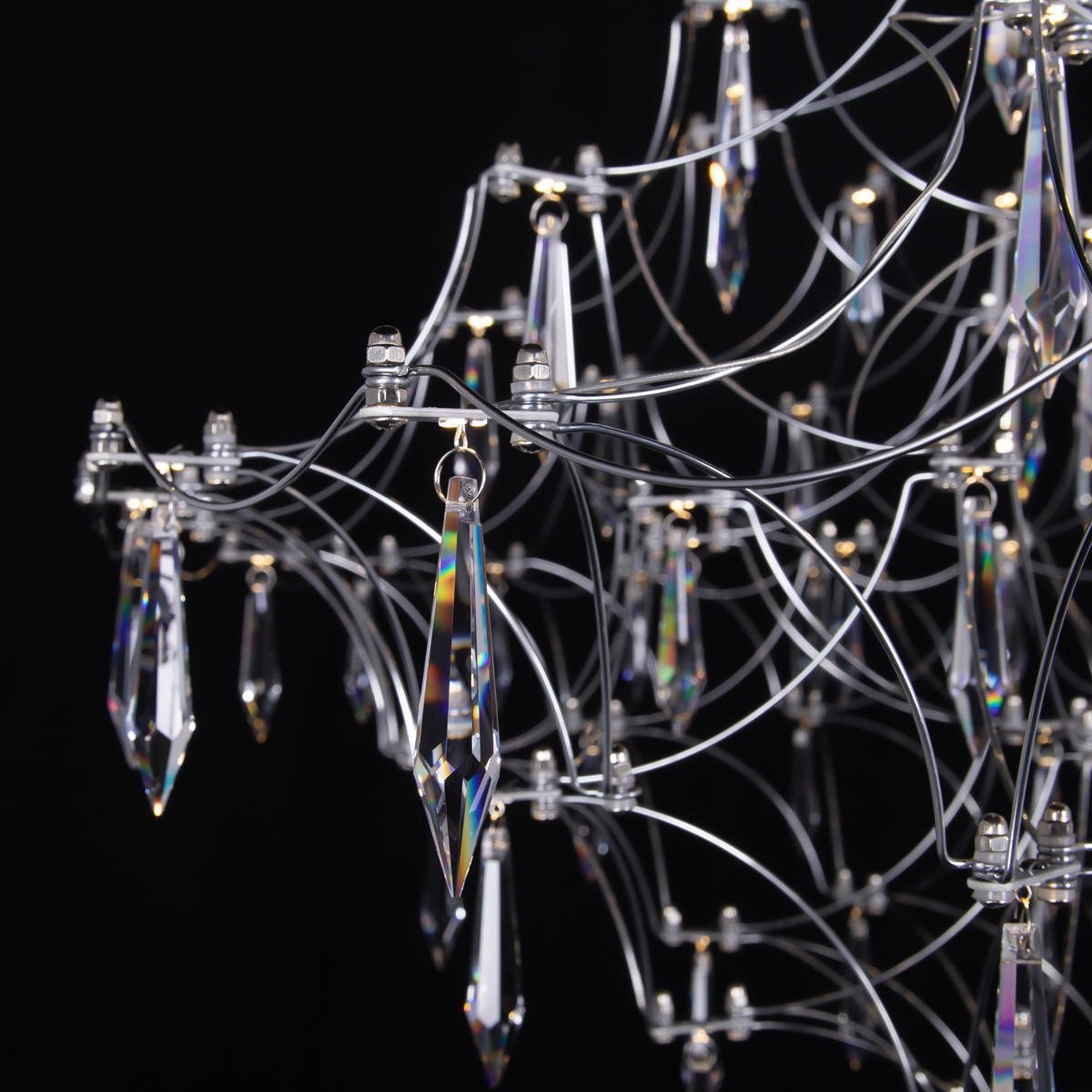 Подвесная люстра Loft IT Mira 10259/1000 Silver Asfour