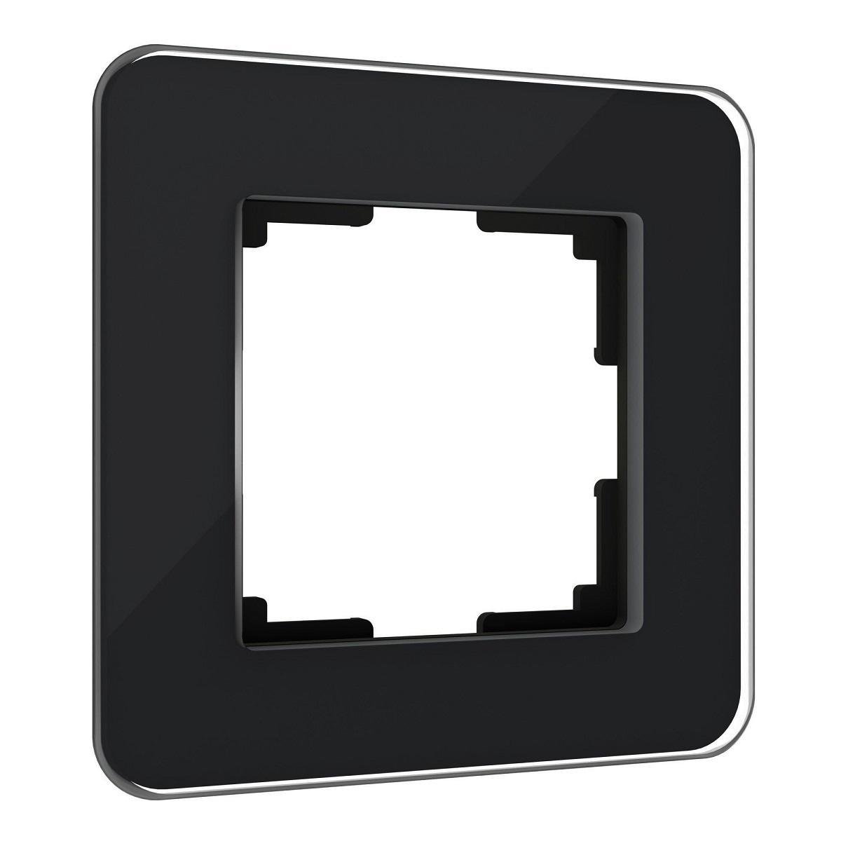 Рамка Werkel Elite на 1 пост черный W0012448 4690389196201