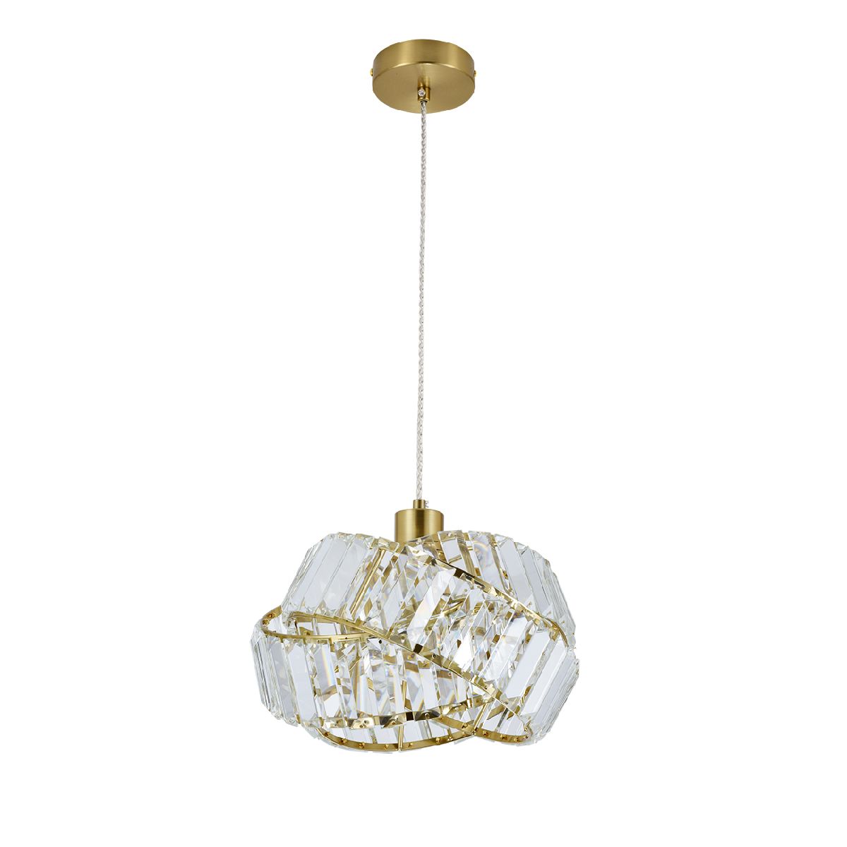 Подвесной светильник Indigo Frizzante 12015/A/1P Brass V000488