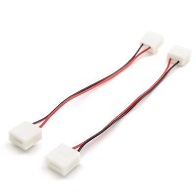 Комплект коннекторов Apeyron (2 клипсы с проводами) для одноцв светод ленты 12В ширина10мм IP65 09-14