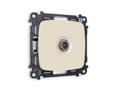 Комплект механизма TV розетки оконечной 50-870 MHz 1dB Ambrella Volt Omega MO333010