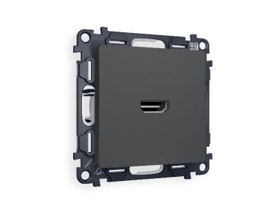 Комплект механизма розетки HDMI 2.0 40V/500mA 2.0GHz 5-18Gbit/s Ambrella Volt Alfa MA914010