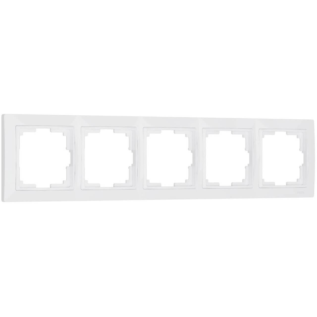 Рамка на 5 постов Werkel Snabb basic белый W0052001 4690389161452