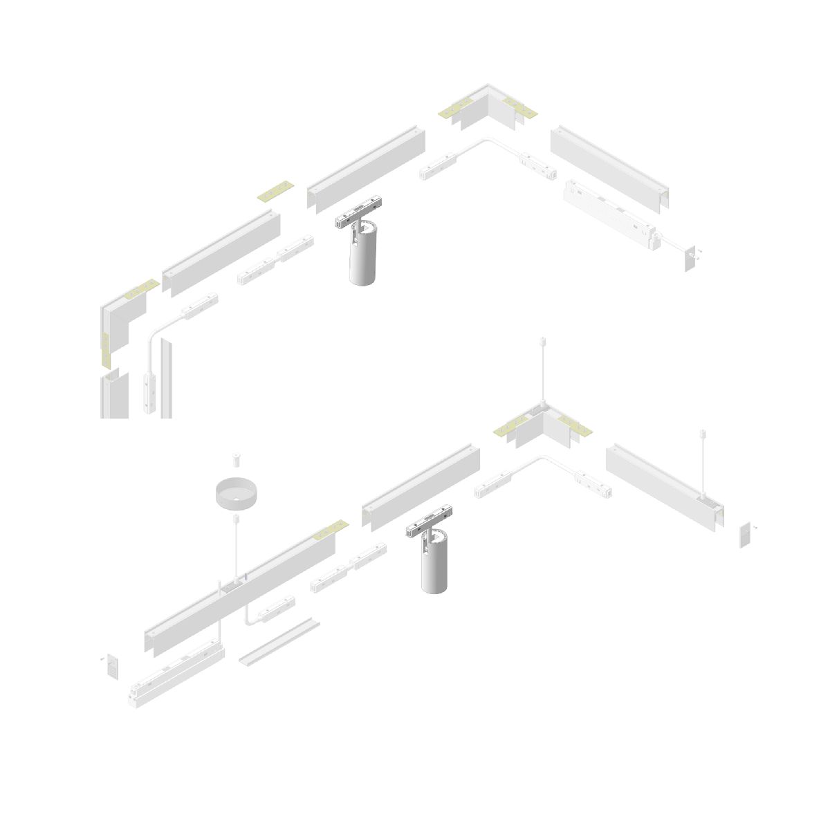 Трековый магнитный светильник Vitaluce VT0200047-00