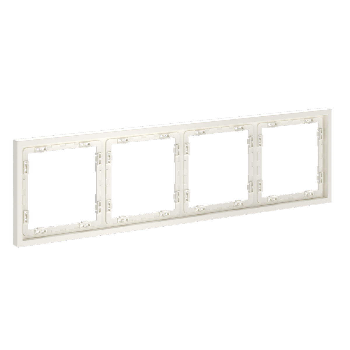 Рамка пластиковая Voltum S70 на 4 пост, (хлопок) VLS100413