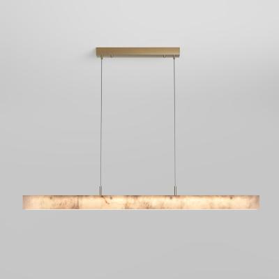 Подвесной светильник Eurosvet Alabaster 604053 LED латунь/ алебастр a072022