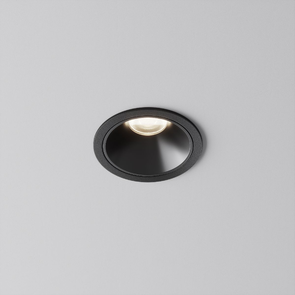 Встраиваемый светильник Maytoni Alfa LED DL043-01-10W4K-RD-B-1