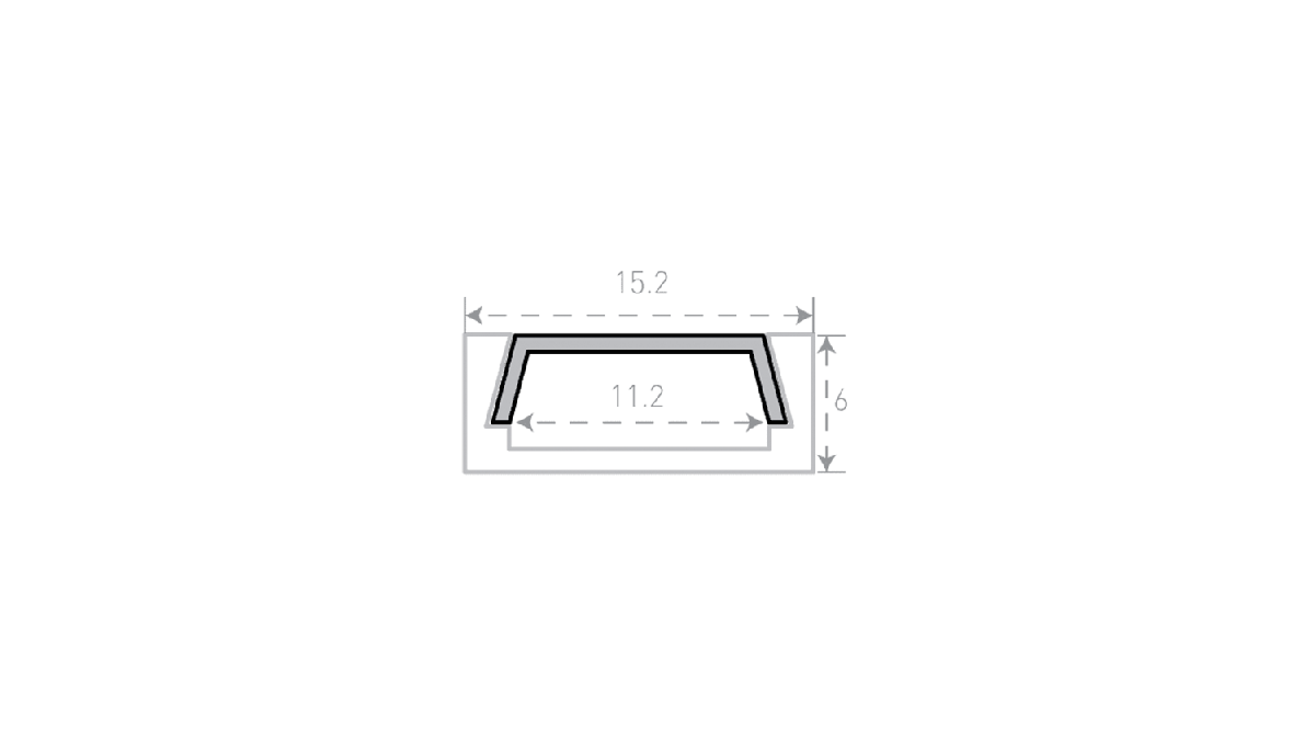 Профиль алюминиевый (комплект) SWG Standard SF-1506 00000000984