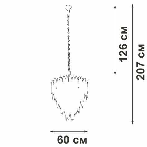Подвесная люстра Vitaluce V5811-8/10