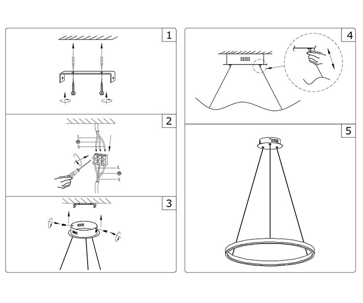 Подвесной светильник Kink Light Тор 08214,19A(3000K)