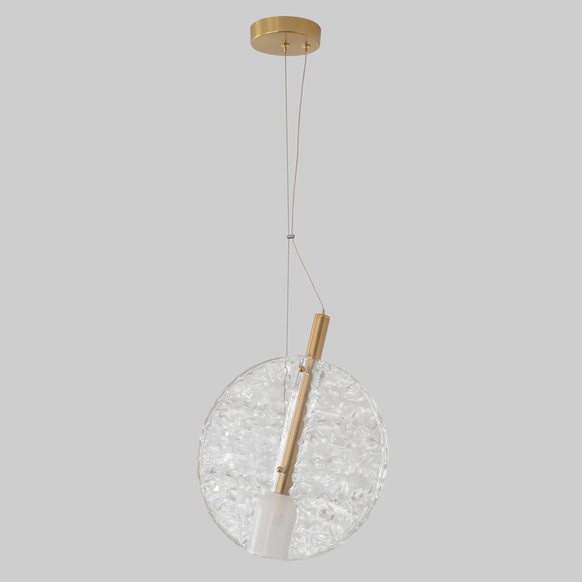 Подвесной светильник Crystal Lux FROZEN SP1 BRASS