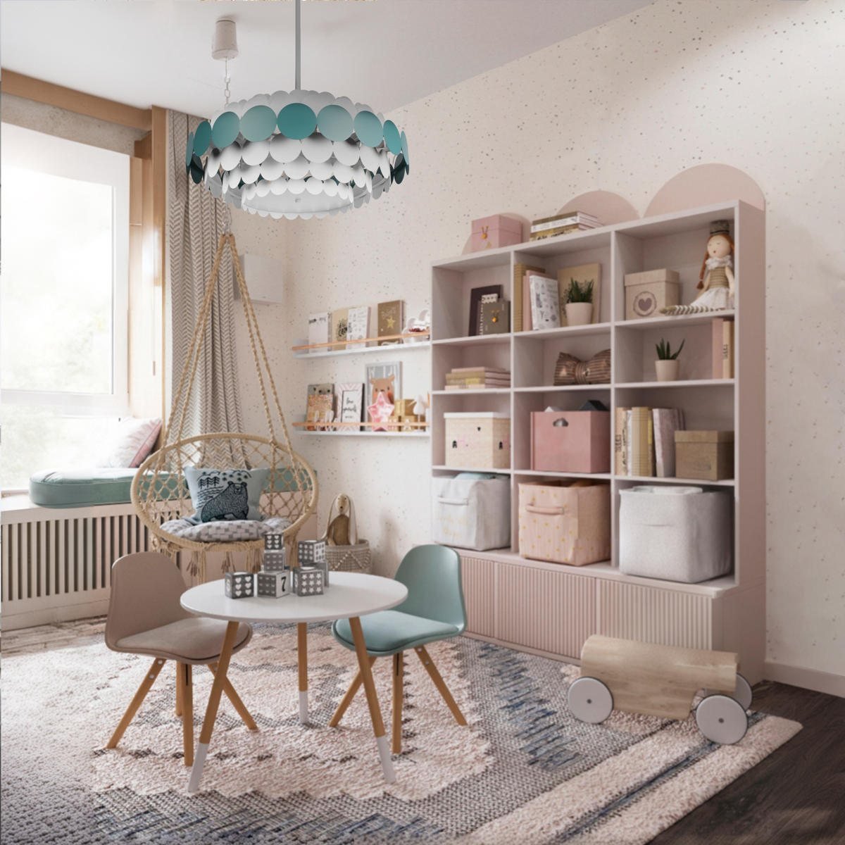 Люстра на штанге Loft IT Juicy 10310/S Blue