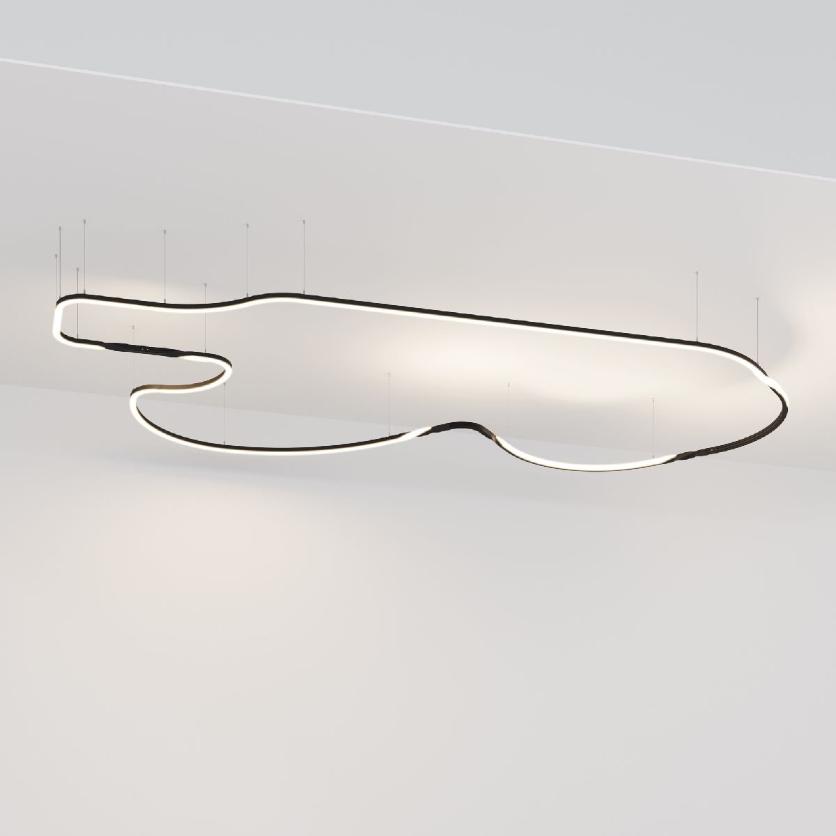 Радиусный профиль Maytoni Led strip ALM-3535R-B-D-45°-3M