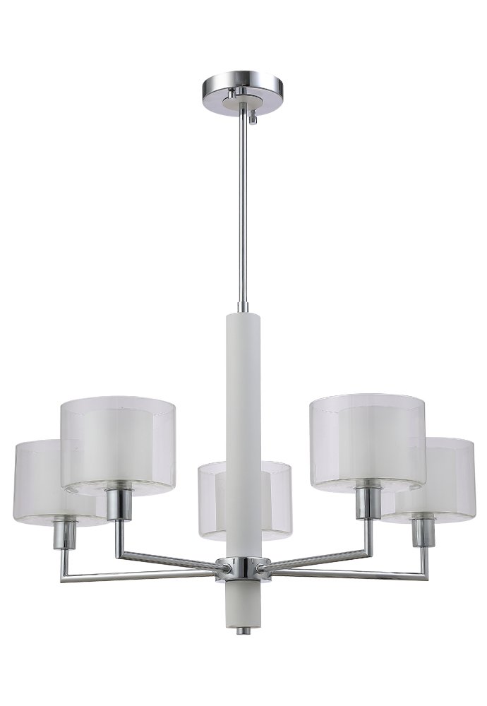Люстра на штанге Crystal Lux MAESTRO SP-PL5 CHROME
