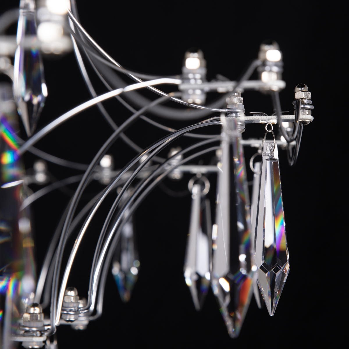 Подвесная люстра Loft IT Mira 10259/800 Silver Asfour