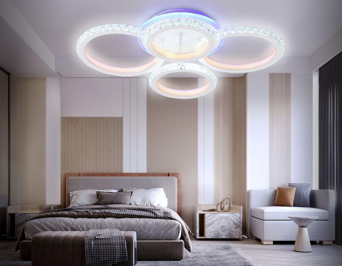 Потолочная светодиодная люстра Ambrella light Acrylica Original FA9524