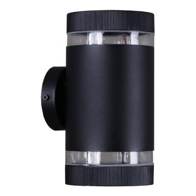 Уличный настенный светильник Reluce 86226-9.2-002CT 2*GX53 BK