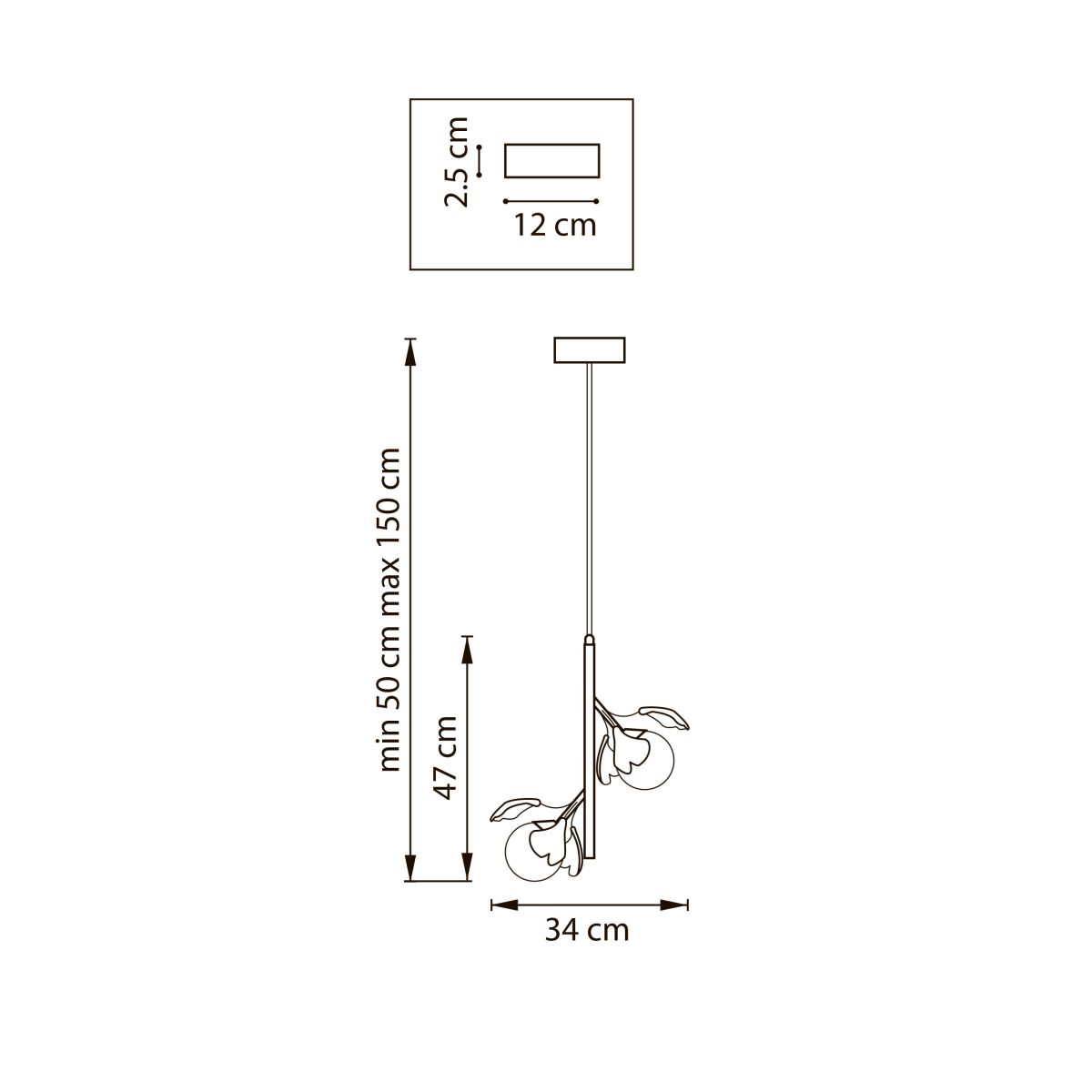 Подвесной светильник Lightstar Ceramo BW 799027