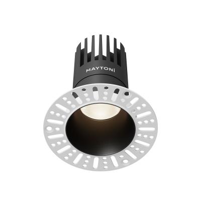 Встраиваемый светильник Maytoni Dip DL122-15W-4K-TRS-B