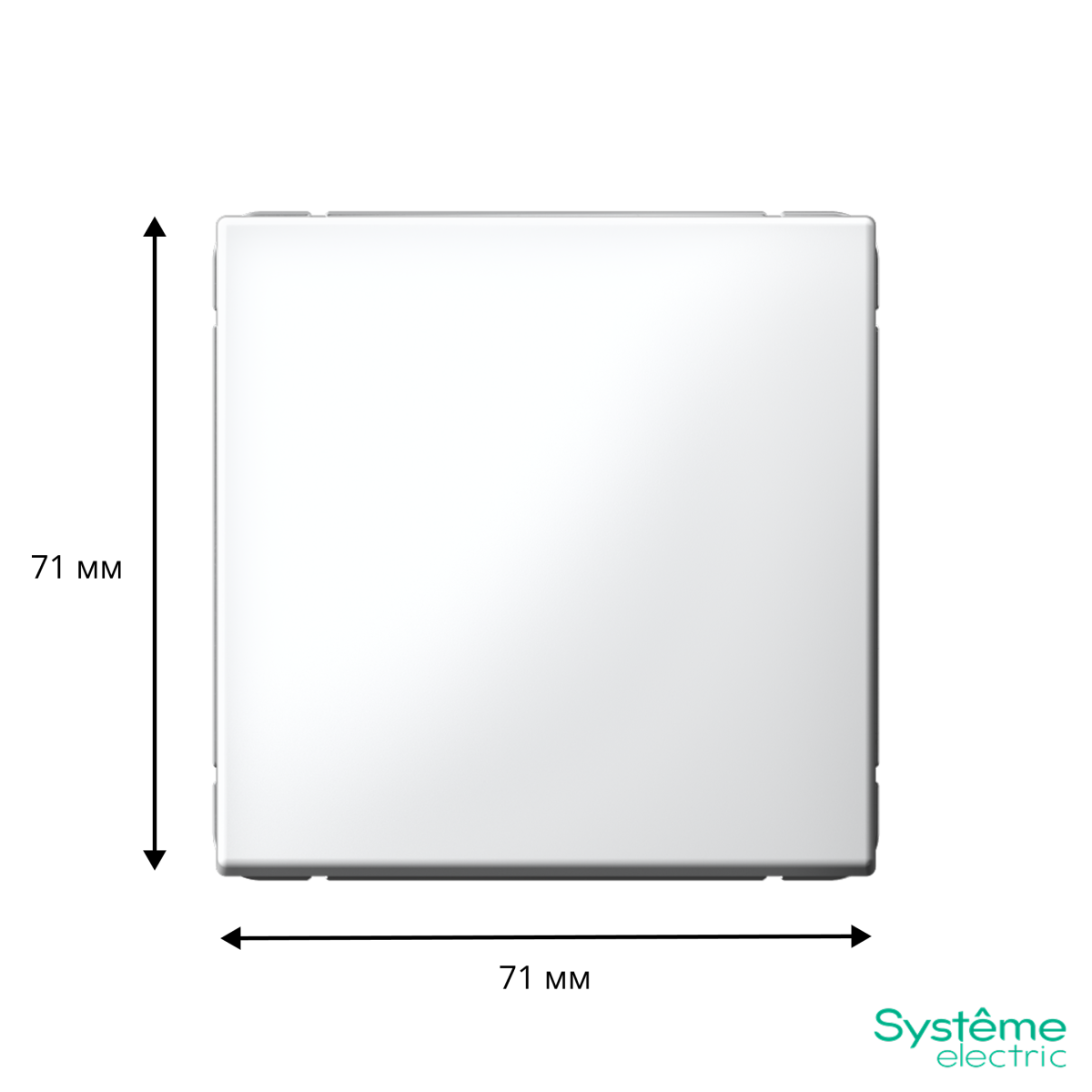 Выключатель 1-клавишный, 10АХ, механизм, быстрозажим. Клем Systeme Electric ArtGallery GAL000111S