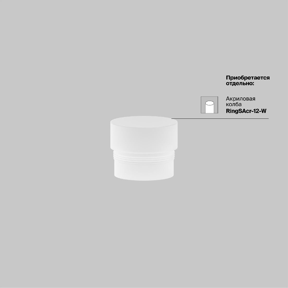 Трековый магнитный светильник Maytoni Focus Led TR041-2-12W4K-BBS