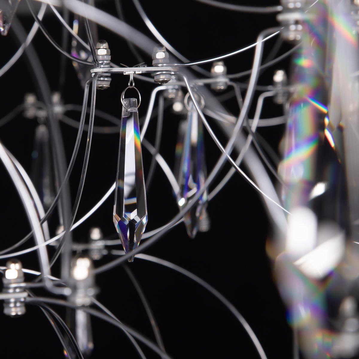 Подвесная люстра Loft IT Mira 10259/800 Silver Asfour