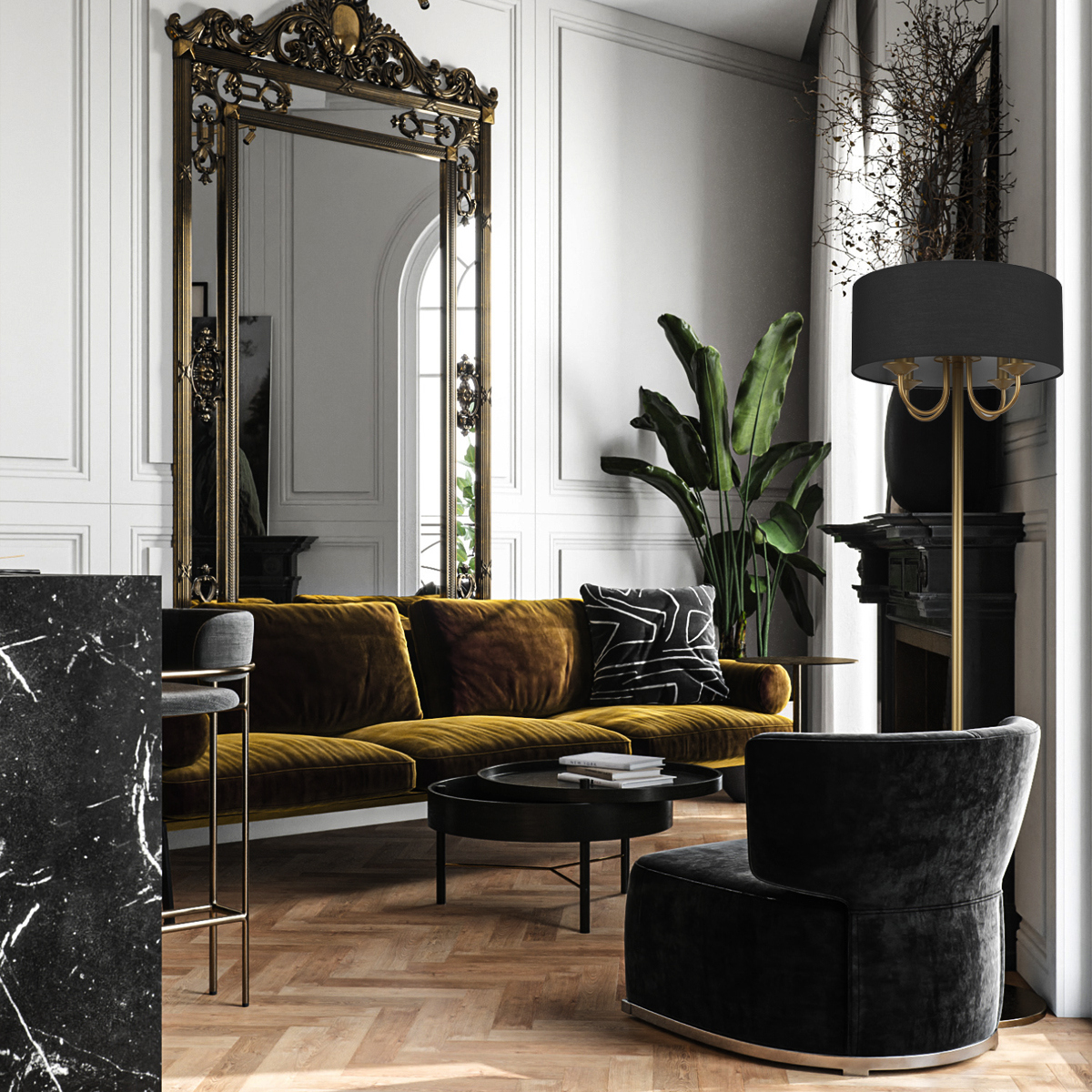 Настольная лампа Loft IT Balance 10416T CR