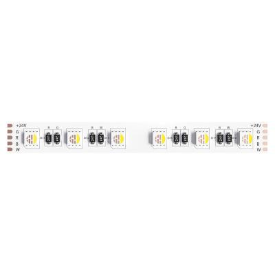 Светодиодная лента Arte Lamp Tape 24В 14,4Вт/м 2900/3100+RGB 5м IP20 A2406012-02-RGB3K